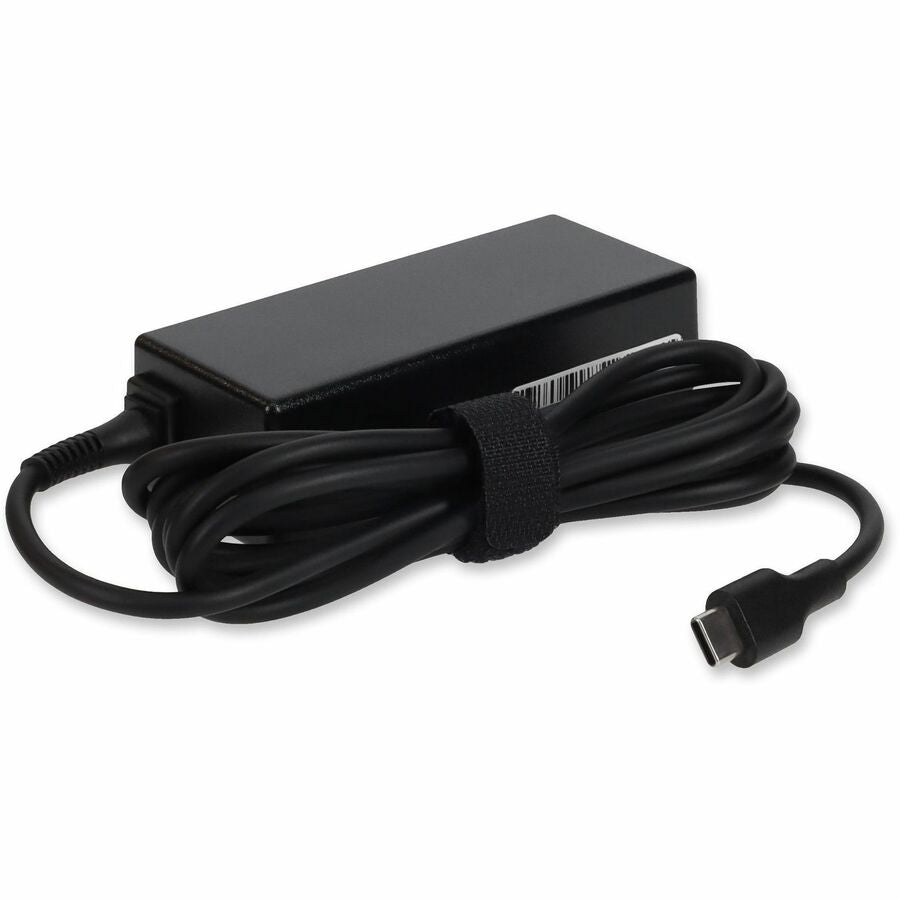Addon ASUS&reg; 90XB03UN-MPW020 Compatible 45W 19.5V at 2.25A Black USB-C Laptop Power Adapter and Cable