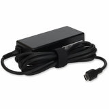 Addon ASUS&reg; 90XB03UN-MPW020 Compatible 45W 19.5V at 2.25A Black USB-C Laptop Power Adapter and Cable
