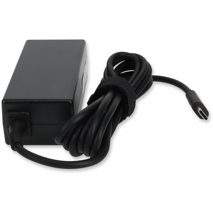 Addon ASUS&reg; 90XB03UN-MPW020 Compatible 45W 19.5V at 2.25A Black USB-C Laptop Power Adapter and Cable
