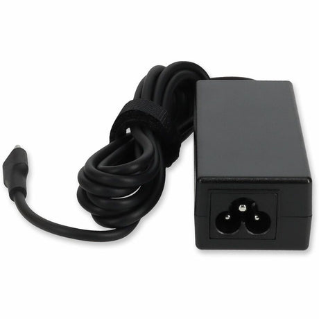 Addon ASUS&reg; 90XB03UN-MPW020 Compatible 45W 19.5V at 2.25A Black USB-C Laptop Power Adapter and Cable