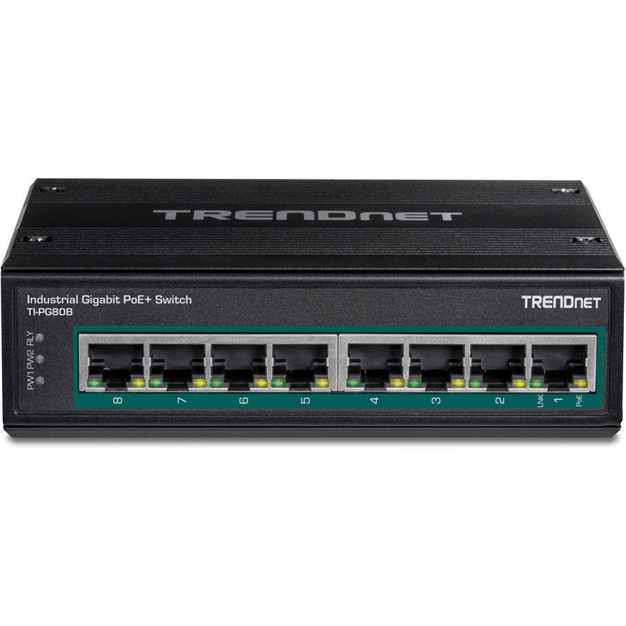 8Port Industrial GB PoEPlus