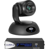 Vaddio RoboSHOT 12E HDBT OneLINK HDMI Video Conferencing System - Includes PTZ Camera and HDMI Interface - Black