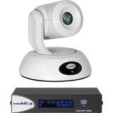 Vaddio RoboSHOT 12E HDBT OneLINK HDMI Video Conferencing System - Includes PTZ Camera and HDMI Interface - White