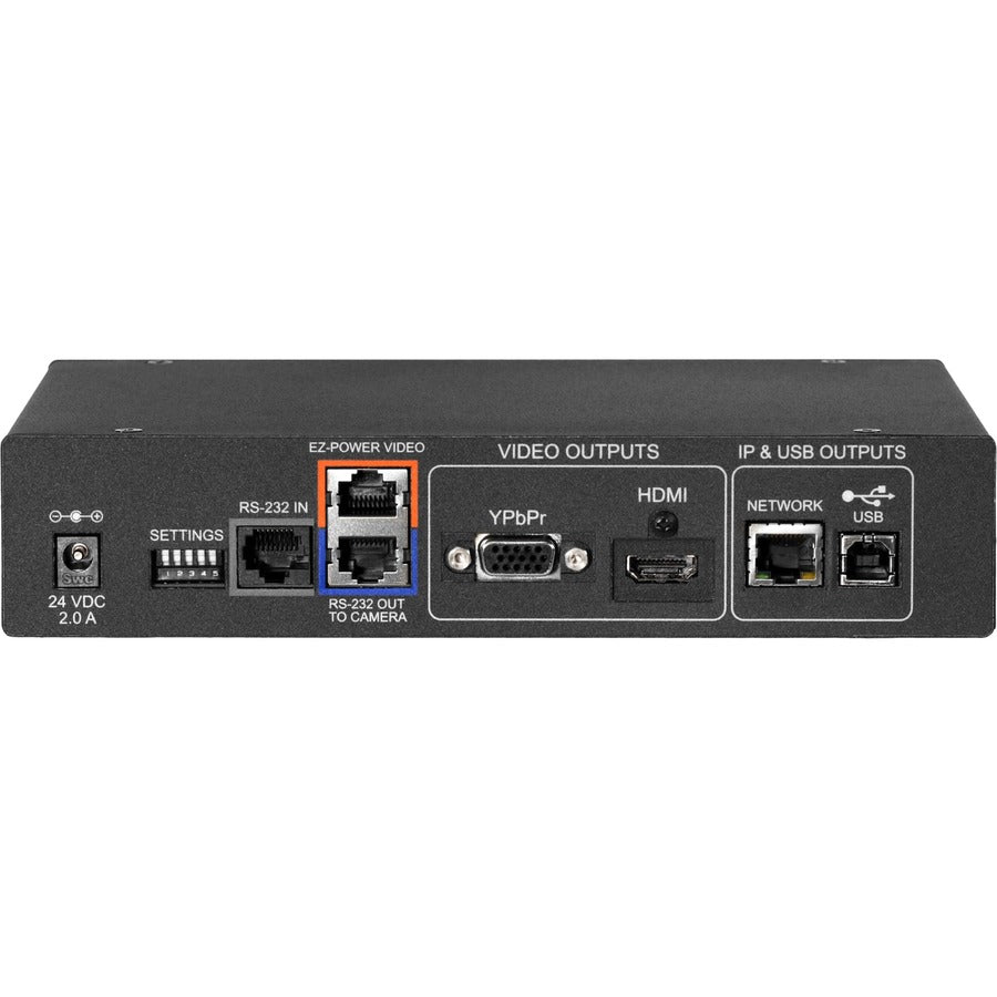 Vaddio RoboSHOT QUSB System - Includes PTZ Camera and USB Interface - Black