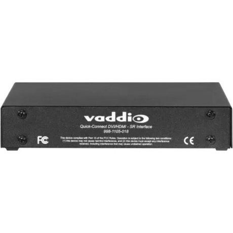 Vaddio RoboSHOT 30E QDVI Video Conferencing System - PTZ Camera - Black