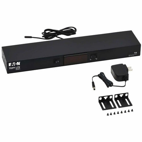 Eaton Tripp Lite Series SmartRack 1U Digital Temperature Sensor, Blanking Panel, LCD