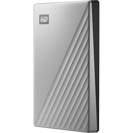 WD My Passport Ultra WDBPMV0050BSL 5 TB Portable Hard Drive - External - Silver