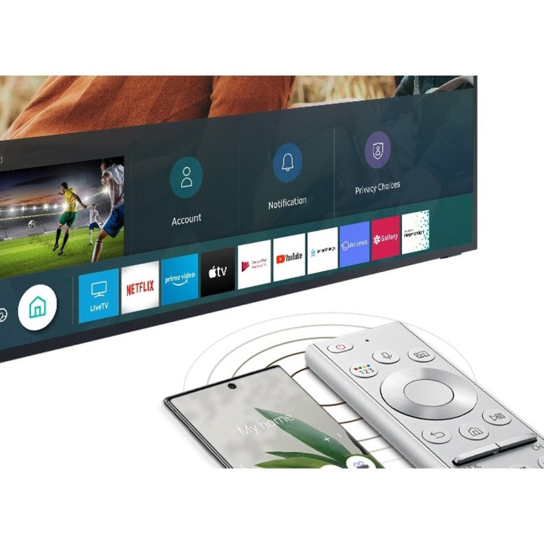 Samsung The Terrace LST7T QN65LST7TAF 64.5" Smart LED-LCD TV - 4K UHDTV - Titan Black