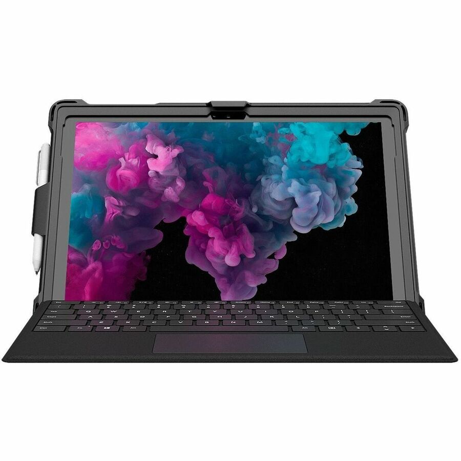 Extreme Shell for Microsoft Surface Pro 5/6/7 12.3" Open Kickstand Design (Black)