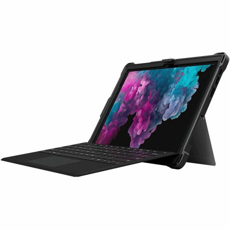 Extreme Shell for Microsoft Surface Pro 5/6/7 12.3" Open Kickstand Design (Black)