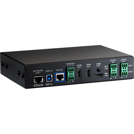 Vaddio AV Bridge 2x1 Video and Audio Mixer for Video Conferencing - Black