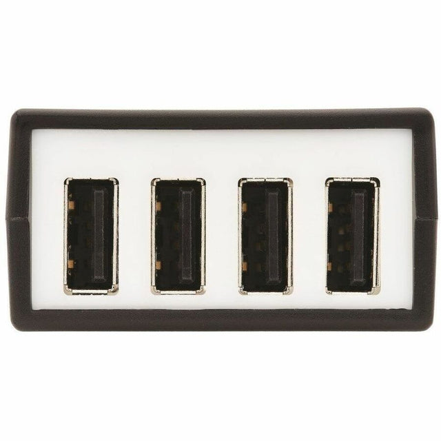 Eaton Tripp Lite Series 4-Port USB over Cat5/Cat6 Extender Kit with Power over Cable - USB 2.0, Up to 164.04 ft. (50M), Black, TAA