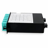 AddOn Cassette for 4-Bay Patch Panel, 2 MPO In, 12 LC Duplex Out, Multi-mode Duplex OM4, Type B