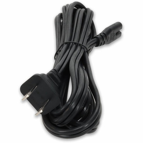 AddOn 10ft NEMA 1-15P Male to C7 Female 18AWG 100-250V at 10A Black Power Cable