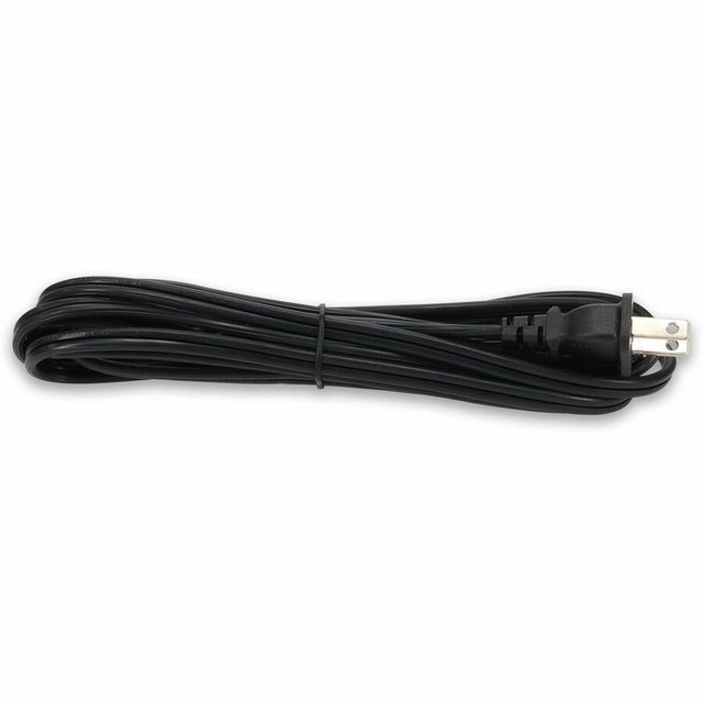 AddOn 10ft NEMA 1-15P Male to C7 Female 18AWG 100-250V at 10A Black Power Cable