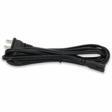 AddOn 10ft NEMA 1-15P Male to C7 Female 18AWG 100-250V at 10A Black Power Cable