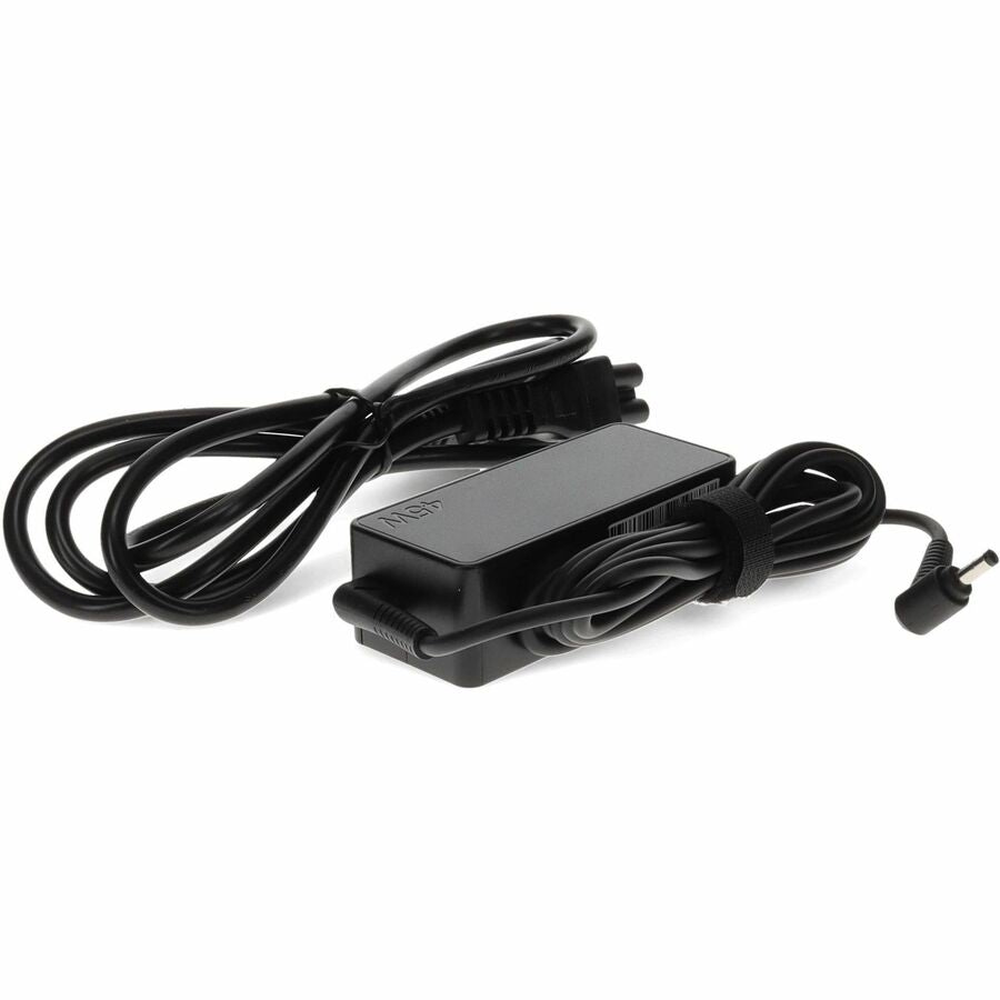 AddOn Lenovo&reg; GX20L23044 Compatible 45W 20V at 2.25A Black 4.0 mm x 1.7 mm Laptop Power Adapter and Cable