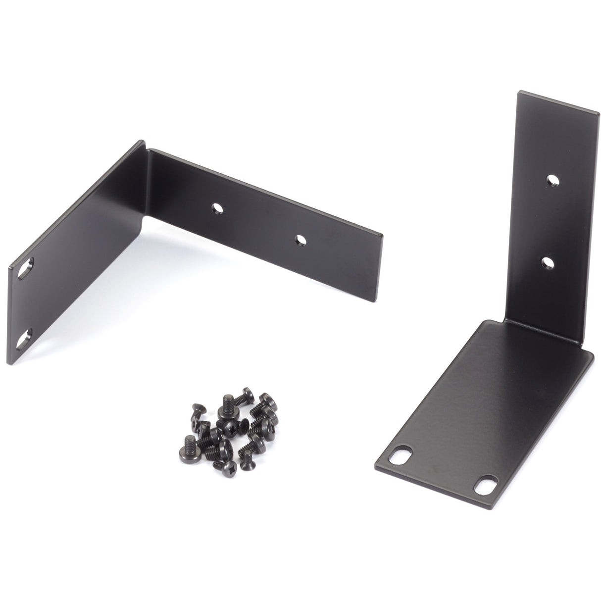 Black Box Rack Mount for KVM Switch - Black - TAA Compliant