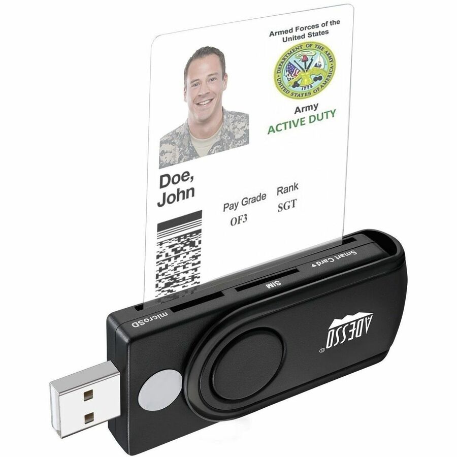 Adesso SCR-200 Smart Card Reader