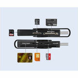 USB 3N1 MINI SMART CARD READER