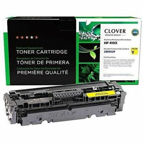 Office Depot&reg; Remanufactured Yellow High Yield Toner Cartridge Replacement For HP 410X, OD410XY