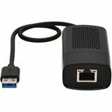 Eaton Tripp Lite Series USB to RJ45 Gigabit Ethernet Network Adapter (M/F) - USB 3.1 Gen 1, 2.5 Gbps Ethernet, Black