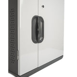 Rocstor Volt CW12 Slim Wall Mount Charing Station - Up to 12 Device - Intelligent Power A/C Charging Cabinet for iPad&reg;, MacBook&reg; Air, MacBook&reg; Pro, Samsung&reg; Galaxy&reg;, Chromebook&reg;, Tablets and Notebook up to 13.3" Display - Overall S