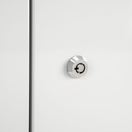 Rocstor Volt CW12 Slim Wall Mount Charing Station - Up to 12 Device - Intelligent Power A/C Charging Cabinet for iPad&reg;, MacBook&reg; Air, MacBook&reg; Pro, Samsung&reg; Galaxy&reg;, Chromebook&reg;, Tablets and Notebook up to 13.3" Display - Overall S