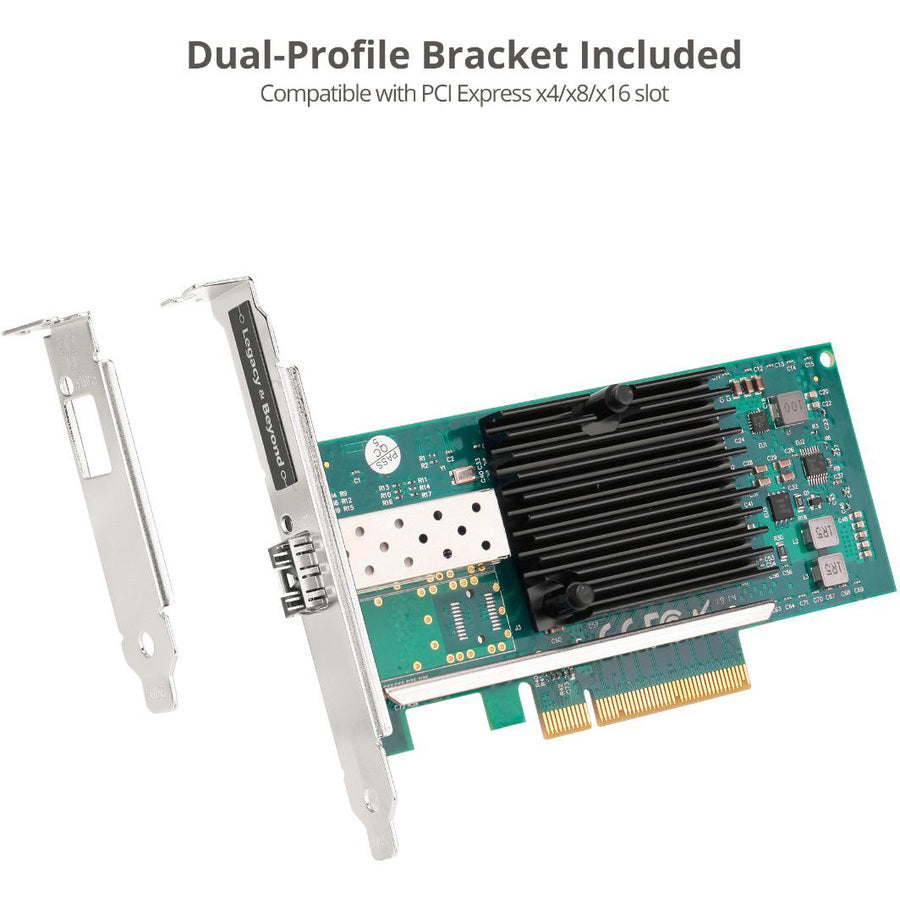 SIIG Single Port 10G SFP+ Ethernet Network PCI Express