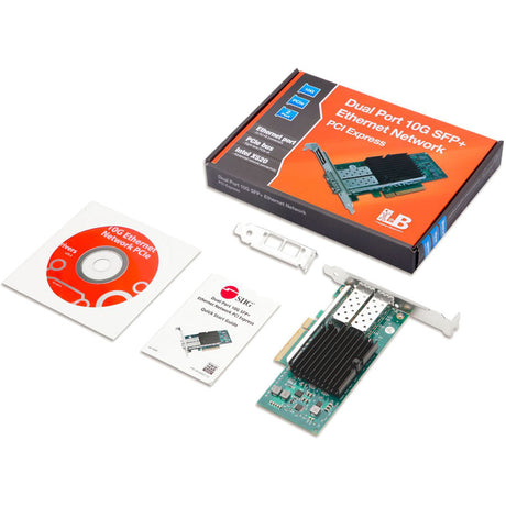 SIIG Dual Port 10G SFP+ Ethernet Network PCI Express