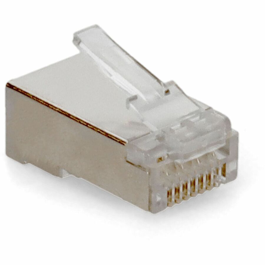 AddOn 100-Pack of Cat6 Shielded RJ-45 Male Non-Terminated Connectors
