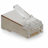 AddOn 100-Pack of Cat6 Shielded RJ-45 Male Non-Terminated Connectors
