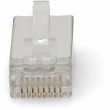 AddOn 100-Pack of Cat6 Shielded RJ-45 Male Non-Terminated Connectors