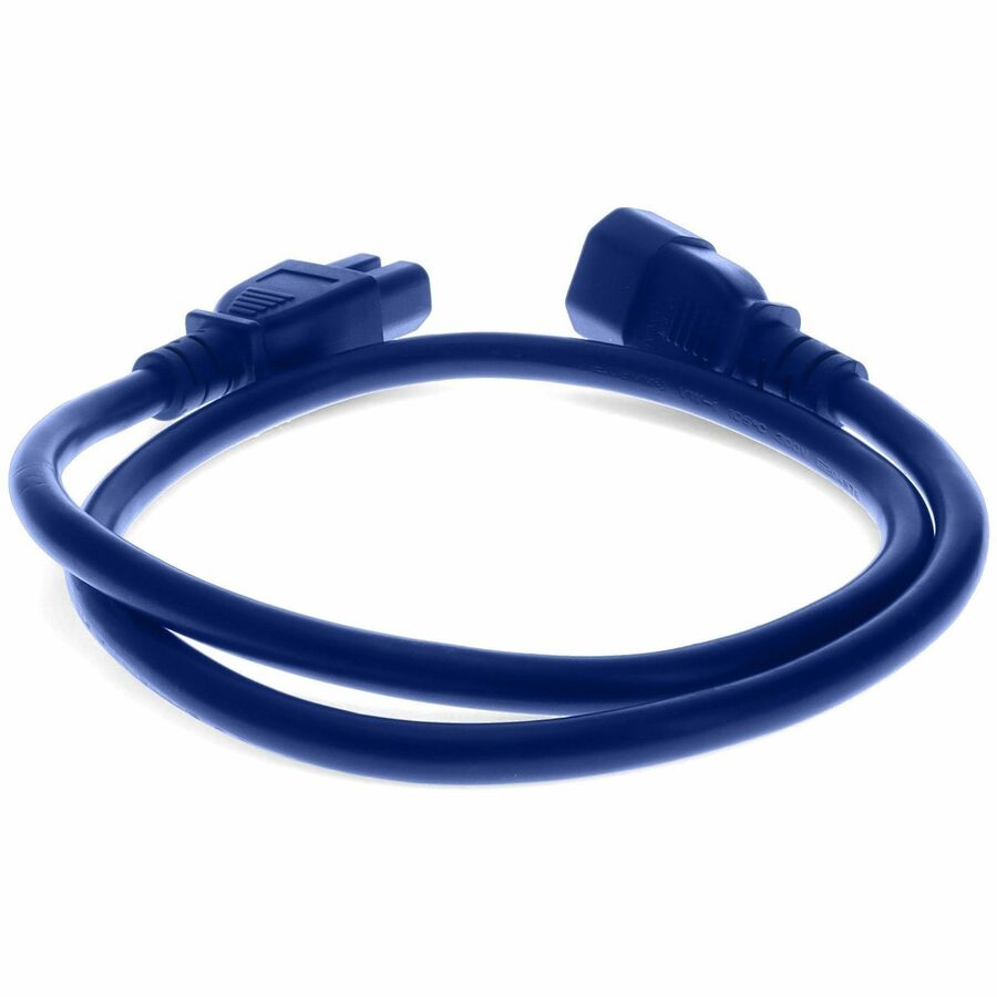 4FT C14/C15 M/F BLUE PWR CBL