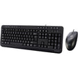 Adesso Antimicrobial Multimedia Desktop Keyboard and Mouse Combo