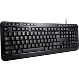 Adesso Antimicrobial Multimedia Desktop Keyboard and Mouse Combo