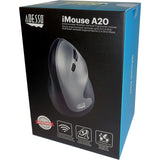 Adesso Antimicrobial Wireless Vertical Ergonomic Mouse