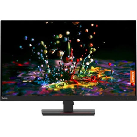 Lenovo ThinkVision P32P-20 32" Class 4K UHD LCD Monitor - 16:9 - Raven Black