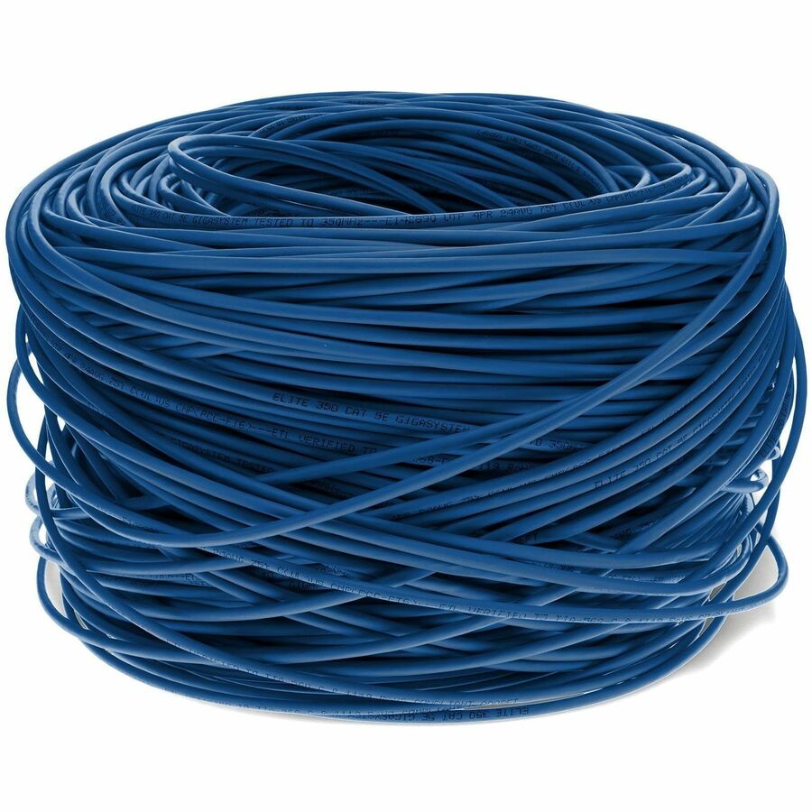 1000FT BLUE CAT5E UTP PLENUM