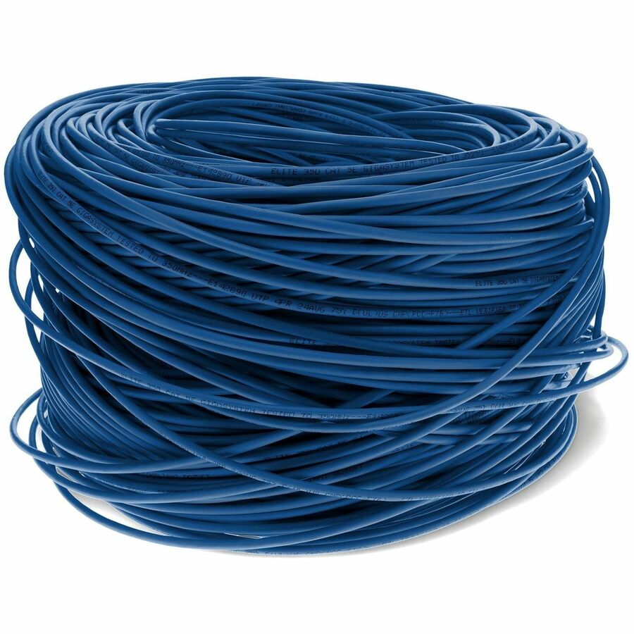 1000FT BLUE CAT5E UTP PLENUM