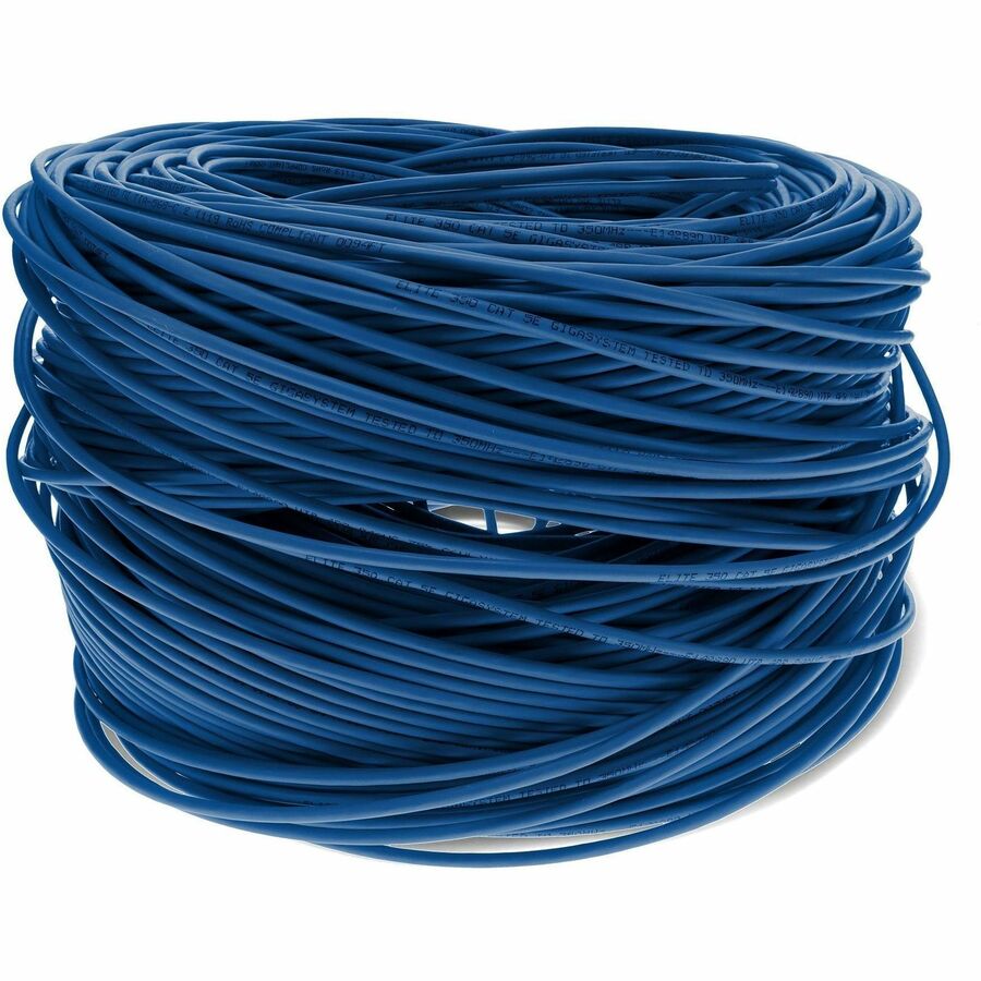 1000FT BLUE CAT5E UTP PLENUM
