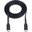 3FT USB C TO USB C CABLE FLAT