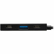 Eaton Tripp Lite Series 4-Port USB-C Hub - USB 3.x Gen 2 (10Gbps), 2x USB-A & 2x USB-C Ports, Thunderbolt 3, Aluminum Housing