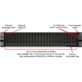 Lenovo ThinkSystem SR665 7D2VA01JNA 2U Rack Server - 1 EPYC 7282 2.40 GHz - 16 GB RAM - Serial ATA/600, 12Gb/s SAS Controller