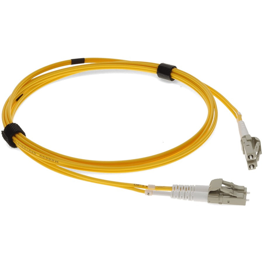 AddOn 1.5m LC (Male) to LC (Male) Yellow OM3 Duplex OFNR (Riser-rated) Patch Cable