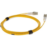AddOn 1.5m LC (Male) to LC (Male) Yellow OM3 Duplex OFNR (Riser-rated) Patch Cable
