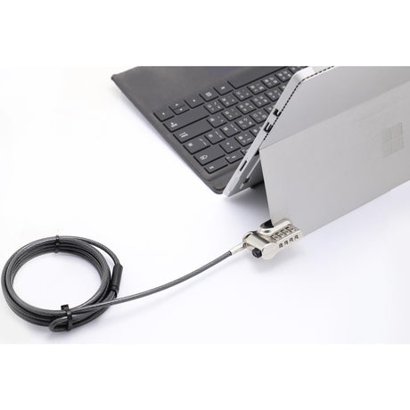 CTA Digital Kickstand Security Grip Cable for Surface Pro and Other Laptop/Tablet Hybrids