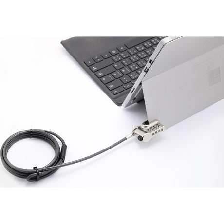 CTA Digital Kickstand Security Grip Cable for Surface Pro and Other Laptop/Tablet Hybrids