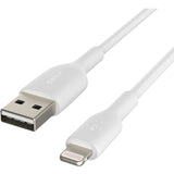 Belkin - Boost Up Charge Usb A To Apple Lightning Cable 10ft - White