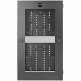 Eaton Tripp Lite Series SmartRack 3U Low-Profile Vertical-Mount Switch-Depth Wall-Mount Structured Wiring Enclosure, Adjustable Equipment Brackets